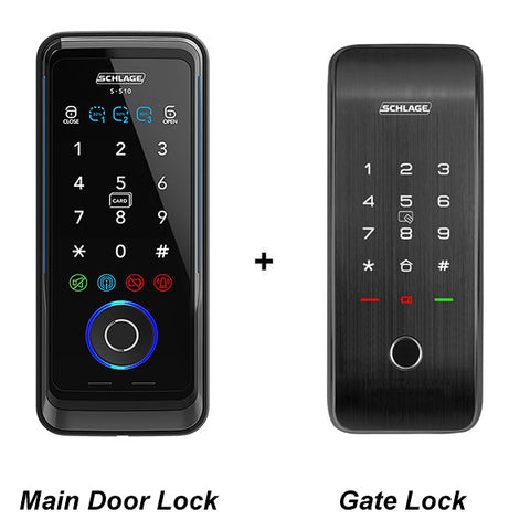 Igloohome RW1 Digital Lock and Igloohome RM2F Gate Lock Bundle