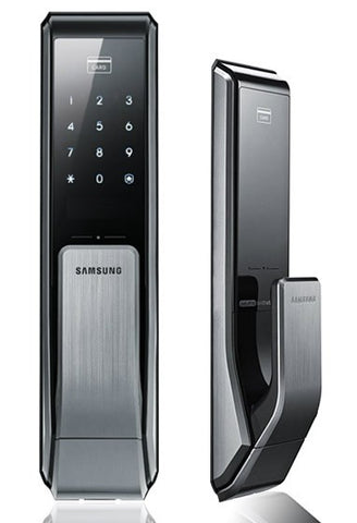 Samsung SHS-DH538 Digital Fire Rated Door Lock and S818 Gate Lock Bundle