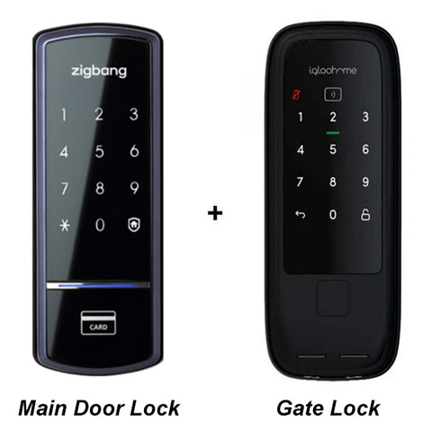 Zigbang DR708-SHP80 Fire Rated Digital Door Lock