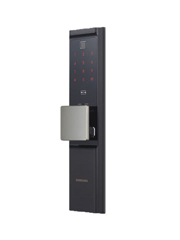 Samsung Zigbang P72 SHP-DP609 Fire Rated Digital Door Lock and S818 Gate Lock Bundle
