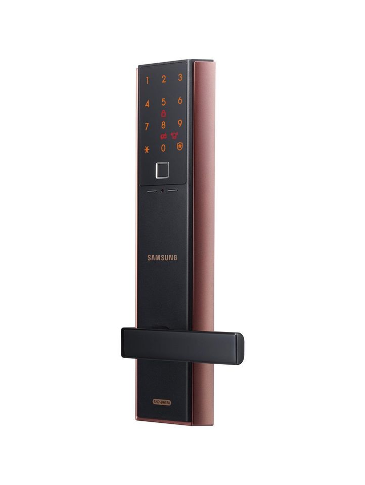 Samsung SHS-DH538 Digital Fire Rated Door Lock and S818 Gate Lock Bundle