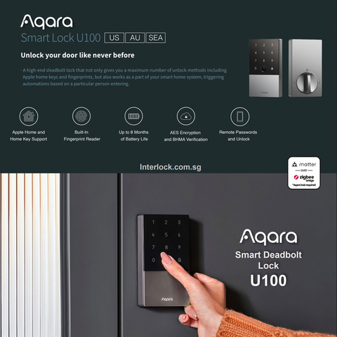 Aqara D200i Digital Lock Face Unlock